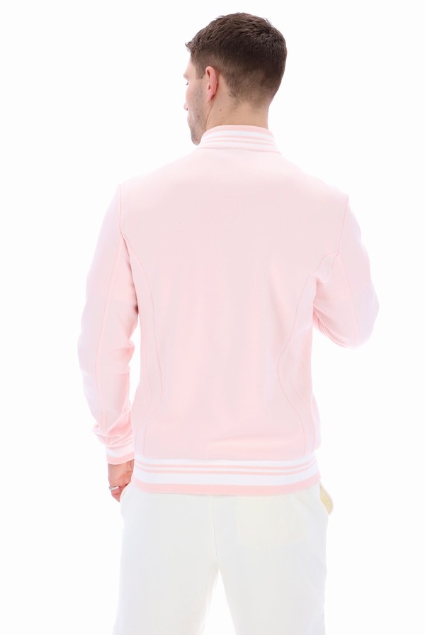 Pink / White Fila Settanta 2 Men Jackets | 7324VMQGR