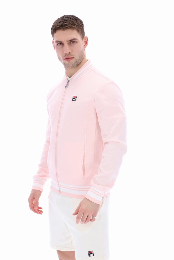 Pink / White Fila Settanta 2 Men Tracksuits | 6539SJQXU