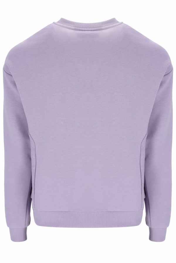 Purple Fila Adelaide Crew Women Sweatshirts | 6093RUQAJ