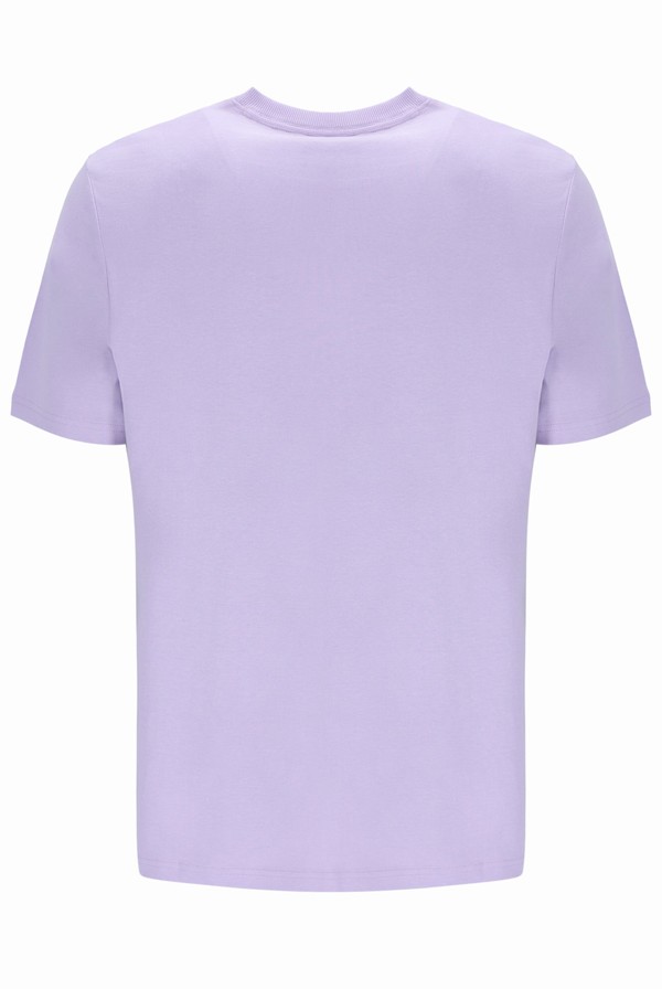 Purple Fila Benjiman Sleeve Men T-shirts | 9614EQLPH