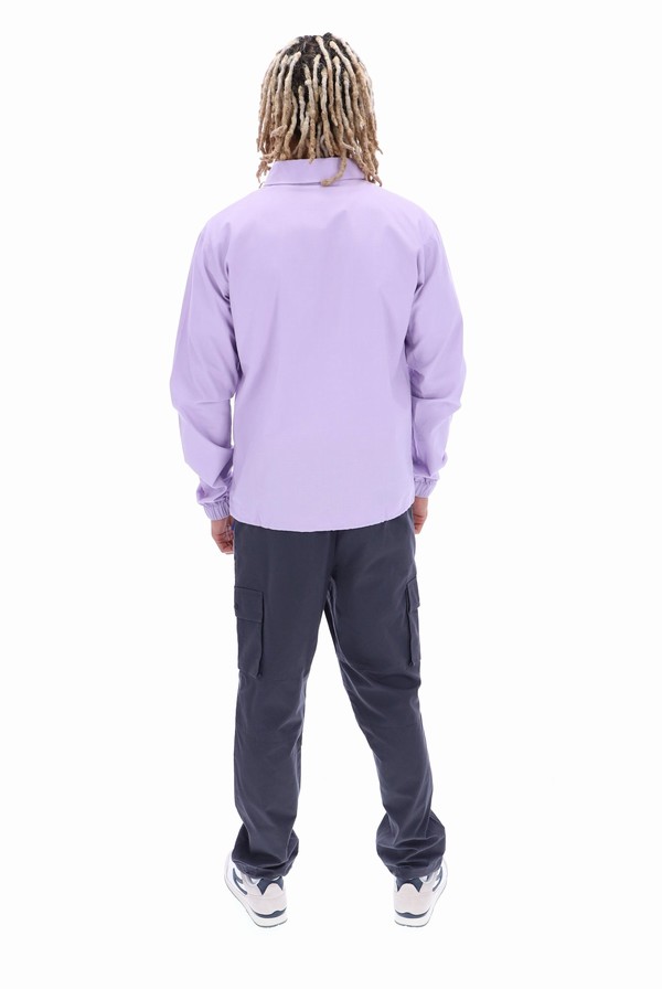 Purple Fila Ken Ripstop 1/4 Zip Men Jackets | 8137BGKZV