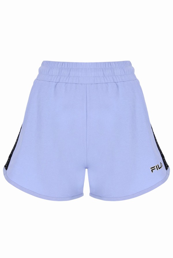 Purple Fila Lesia Tape Women Shorts | 5370CDHTQ