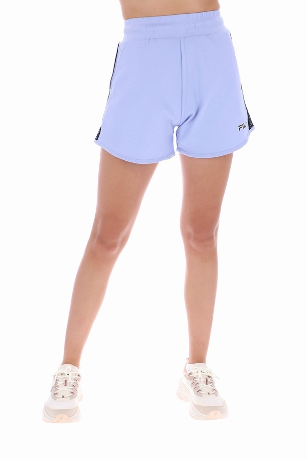 Purple Fila Lesia Tape Women Shorts | 5370CDHTQ