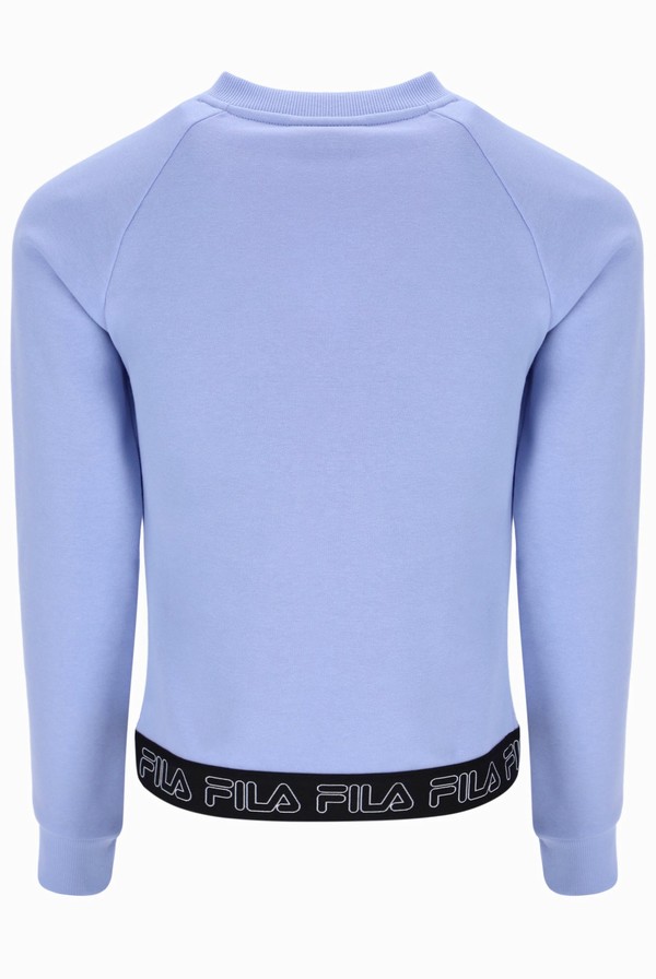 Purple Fila Reina Raglan Women Sweatshirts | 4609OGWRX