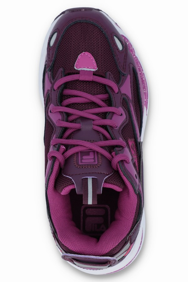 Purple / Burgundy / Dark Red / White Fila Ray Tracer Kids | 2953MKSHV