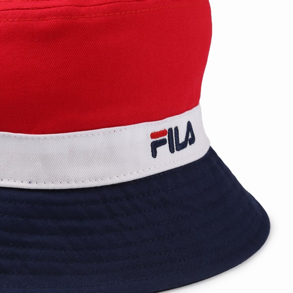 Red Fila Butler Bucket Men Hats | 1372EWIMA