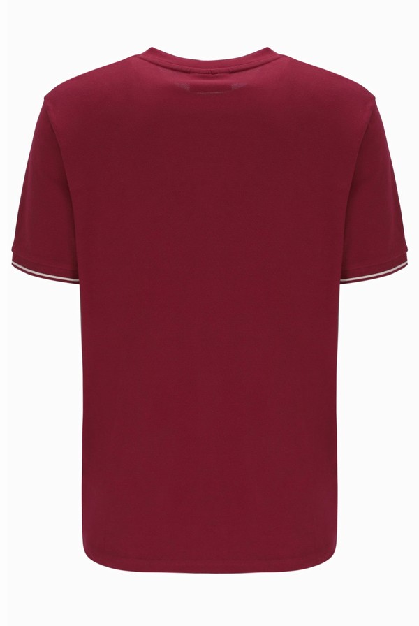 Red Fila Taddeo Men T-shirts | 6285EPKOS