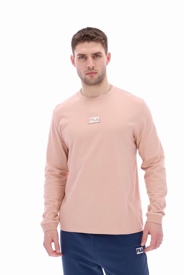 Rose Fila Oakly Long Sleeve Men Tracksuits | 3842QBRFM