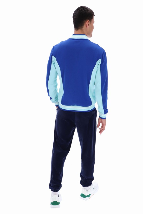 Turquoise Fila Settanta Baseball Men Track Top | 5793SEQHD