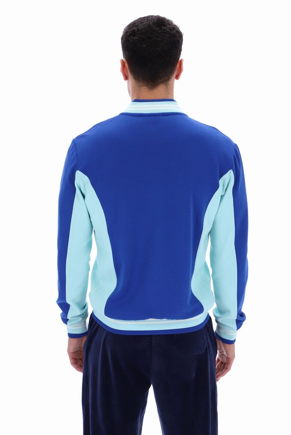 Turquoise Fila Settanta Baseball Men Track Top | 5793SEQHD