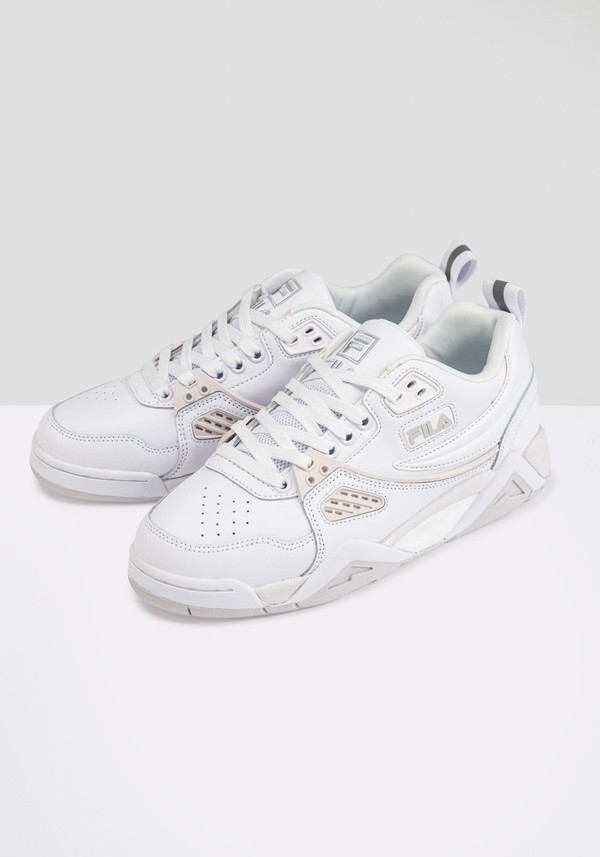 White Fila Casim Men Trainers | 9341MXYHP