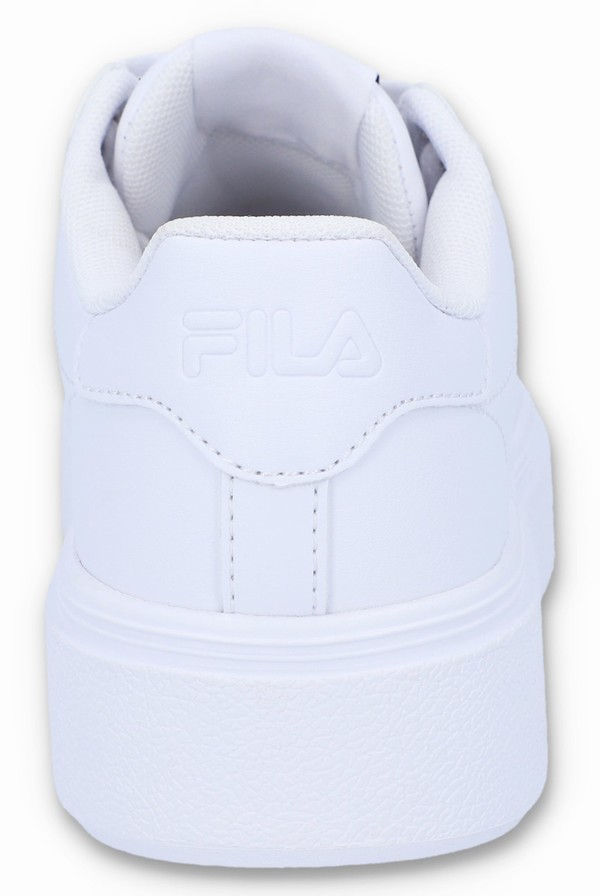 White Fila Court Plump Men Trainers | 4012NYPOE