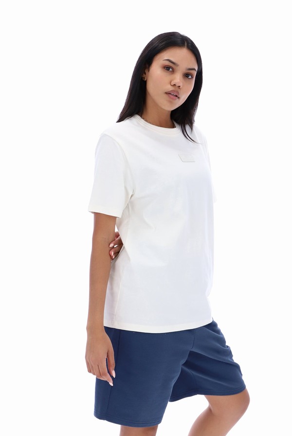 White Fila Dax Sleeve Men T-shirts | 7894EACPS