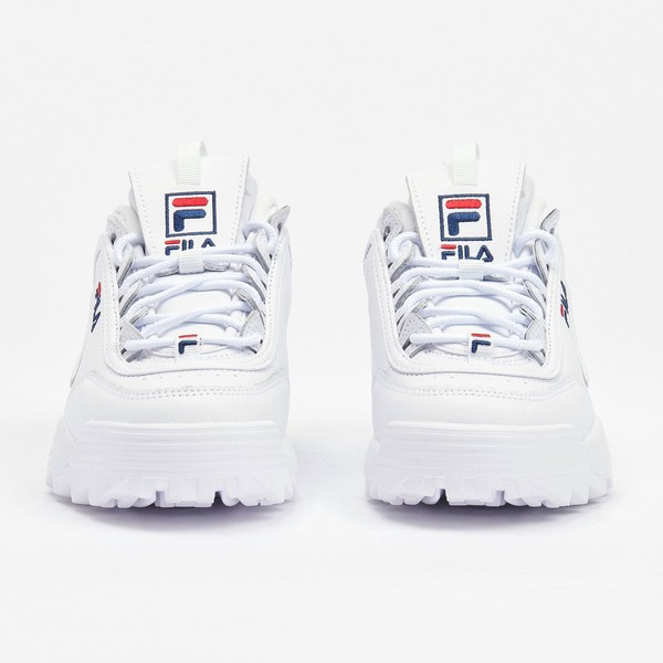 White Fila Disruptor 2 White Edition Women Trainers | 3846BJDKG