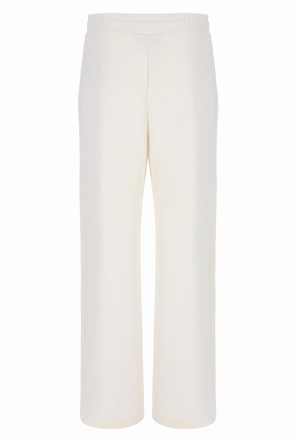 White Fila Everleigh Women Track Pants | 6038KNEWU