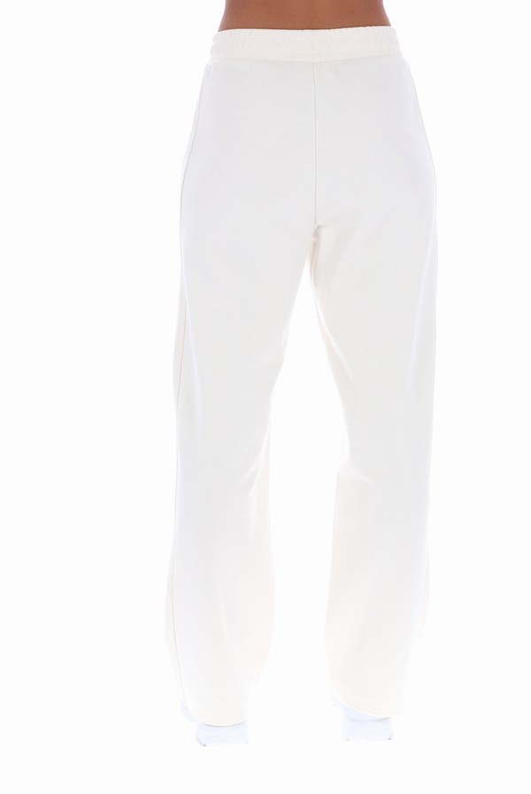 White Fila Everleigh Women Track Pants | 6038KNEWU