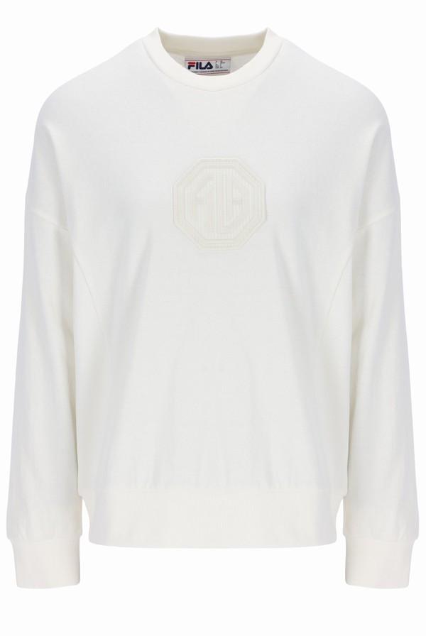 White Fila Hope Crew Women Co-ords | 5270BRHOP