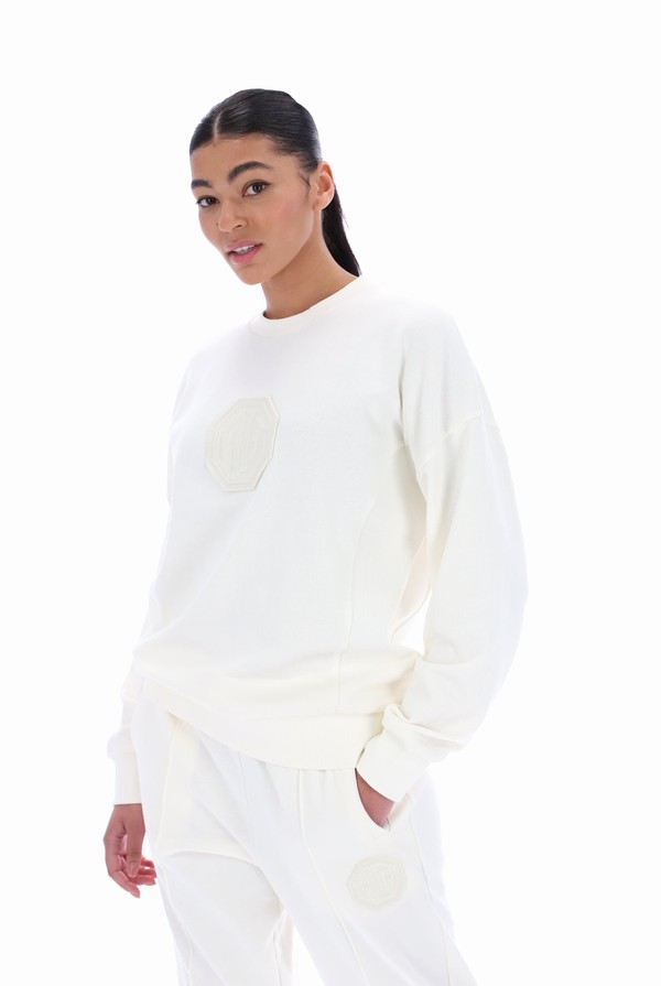 White Fila Hope Crew Women Co-ords | 5270BRHOP