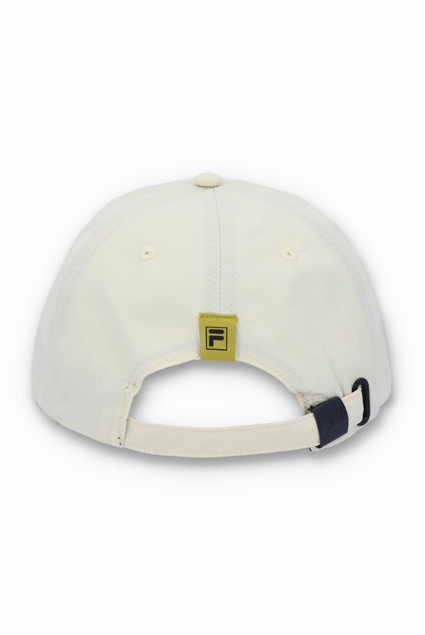 White Fila Hylo Luxury Baseball Women Caps | 3041AIMJT