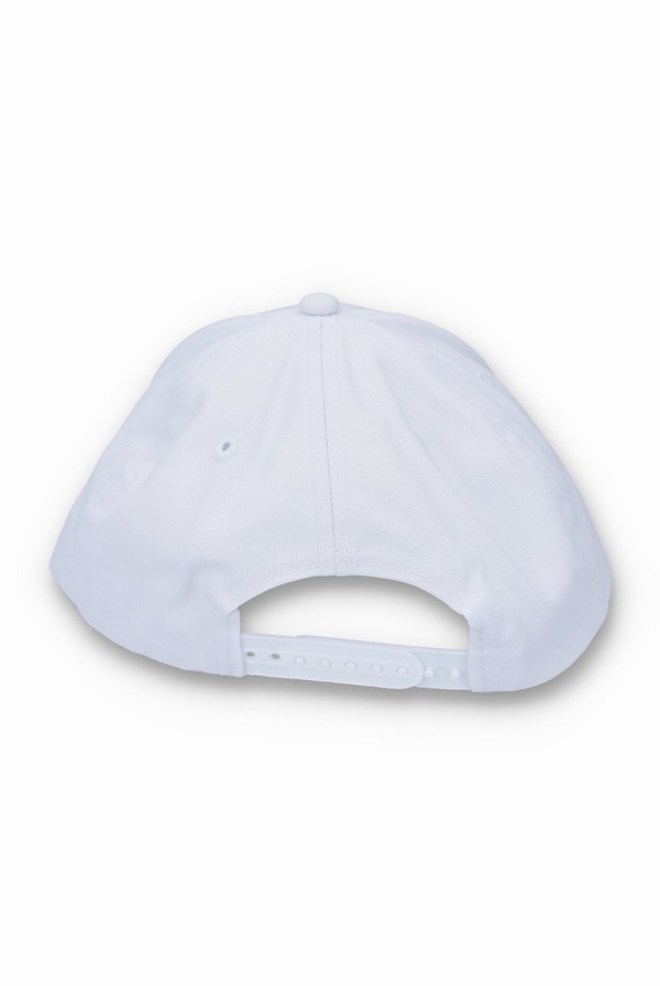 White Fila Illa Snapback Baseball Men Caps | 2147GLZNC