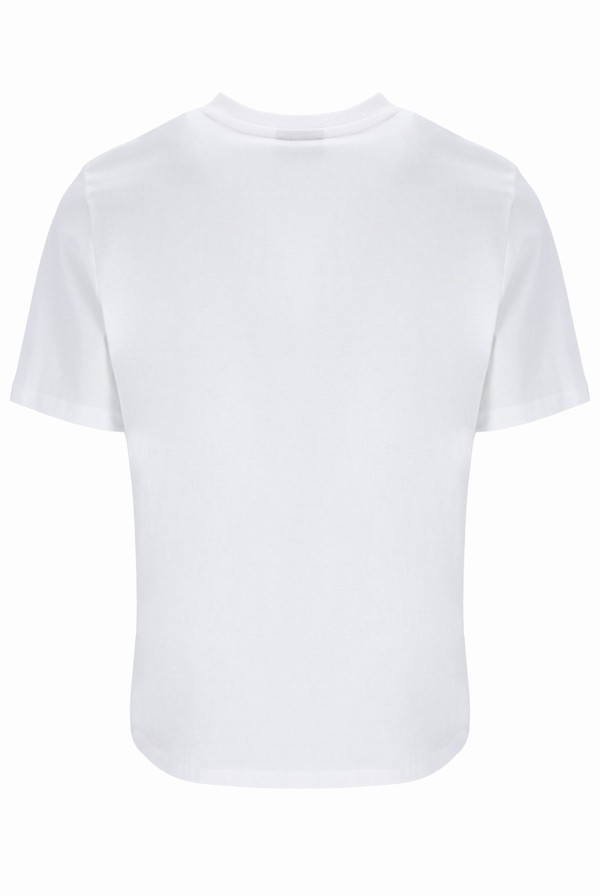 White Fila Nori Boxy Pocket Women T-shirts | 2507RYKTO