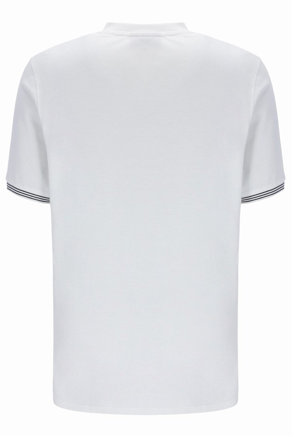 White Fila Otto Pocket Men T-shirts | 3021WHESY