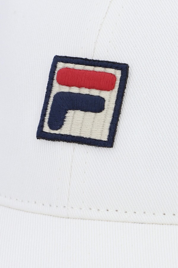 White Fila Shylo Baseball Women Caps | 2654SWKVM