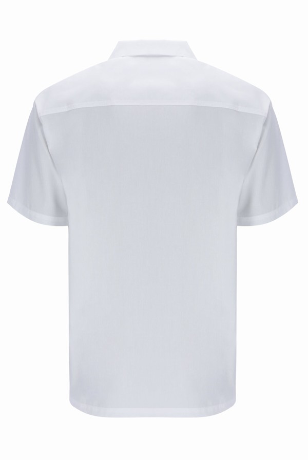 White Fila Soren Button Up Men T-shirts | 9276FVBCQ