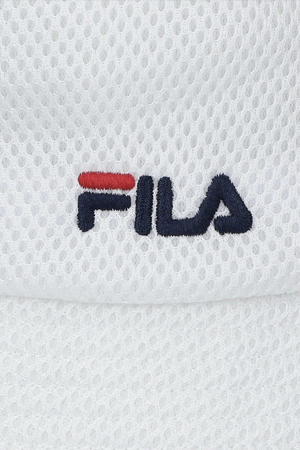 White Fila Yammy Mesh Bucket Men Hats | 6519AYECV