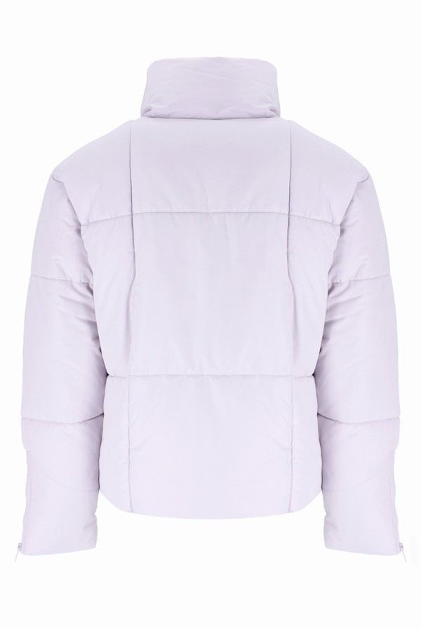 White Fila Zalikah Crop Puffer Women Jackets | 2415JKHFW