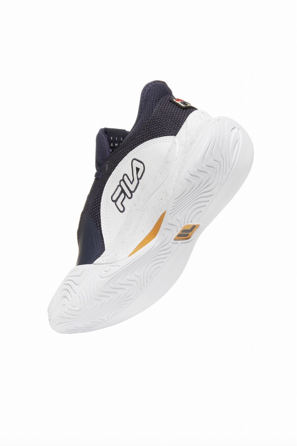 White / Black Fila Mondo Forza Tennis Women Trainers | 5279CKOHP