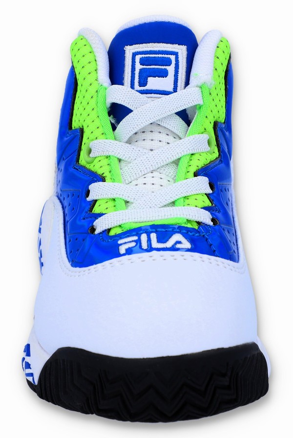 White / Blue / Green Fila Mb Night Walk Kids | 2318JDWMU