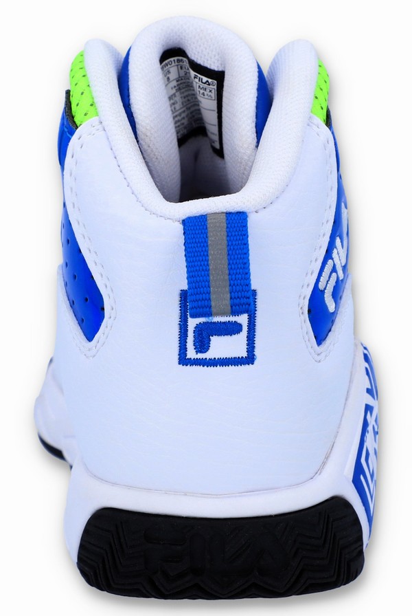 White / Blue / Green Fila Mb Night Walk Kids | 2318JDWMU