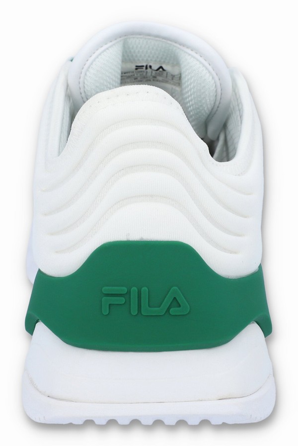 White / Green Fila Modern Men Trainers | 6253EVRFX