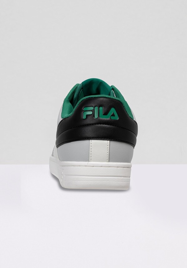 White / Green Fila Noclaf Men Trainers | 3719JHSAU