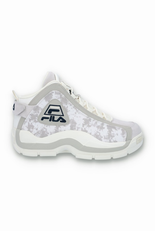 White / Grey / Navy Fila Grant Hill 2 Men Trainers | 8136PJDWU