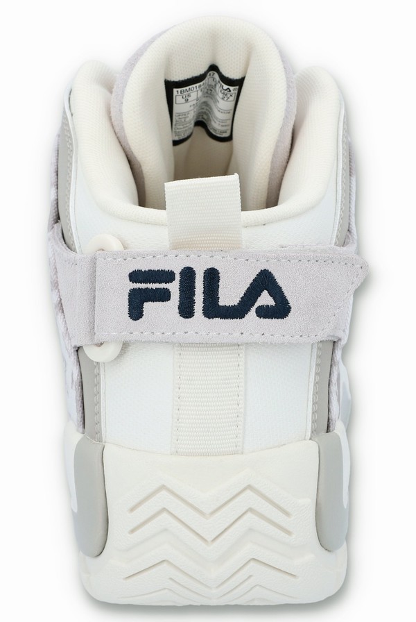 White / Grey / Navy Fila Grant Hill 2 Men Trainers | 8136PJDWU