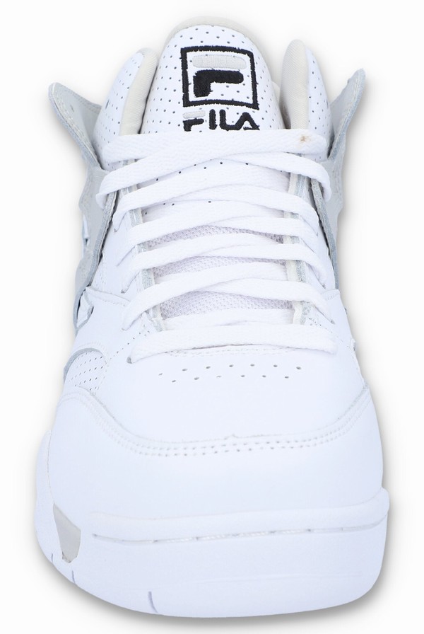 White / Grey / Purple Fila M-Squad Men Trainers | 6985YIDXW