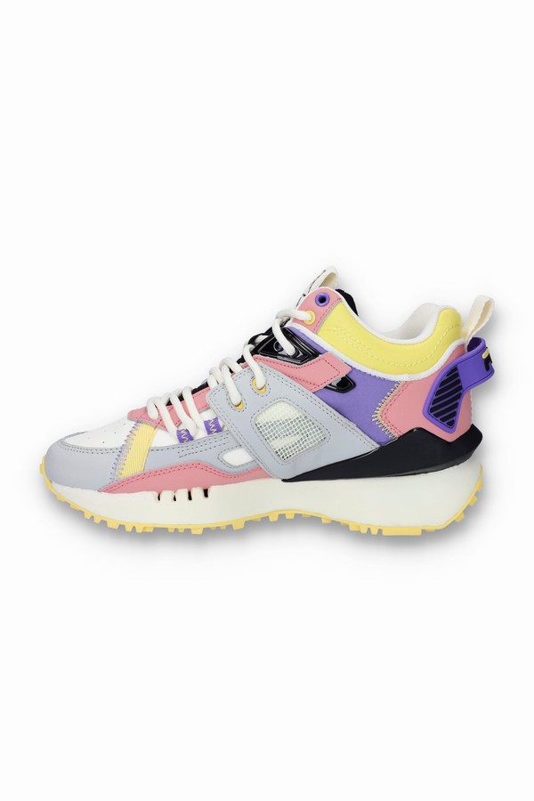 White / Grey / Purple Fila Spectra Women Trainers | 3024XBTMR