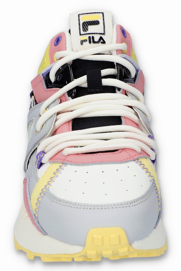 White / Grey / Purple Fila Spectra Women Trainers | 3024XBTMR