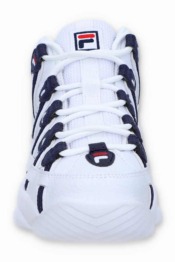 White / Navy / Red Fila Stackhouse Spaghetti Kids | 2754ICTVG