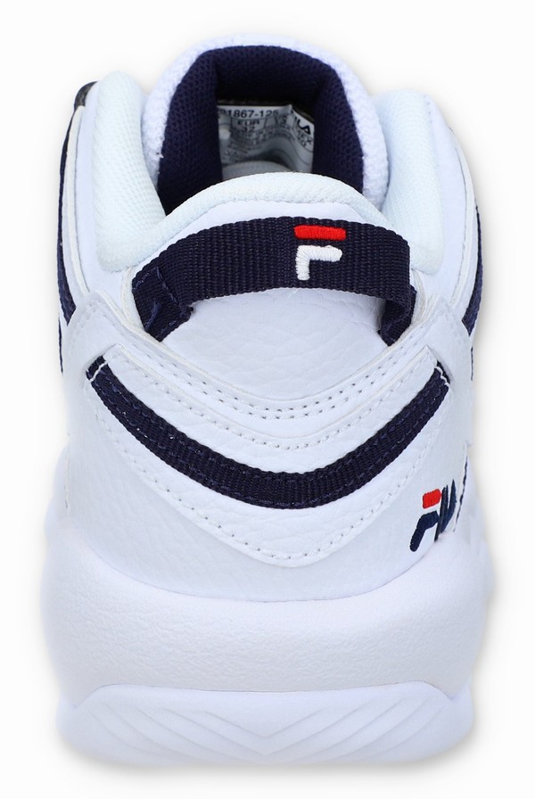 White / Navy / Red Fila Stackhouse Spaghetti Kids | 2754ICTVG