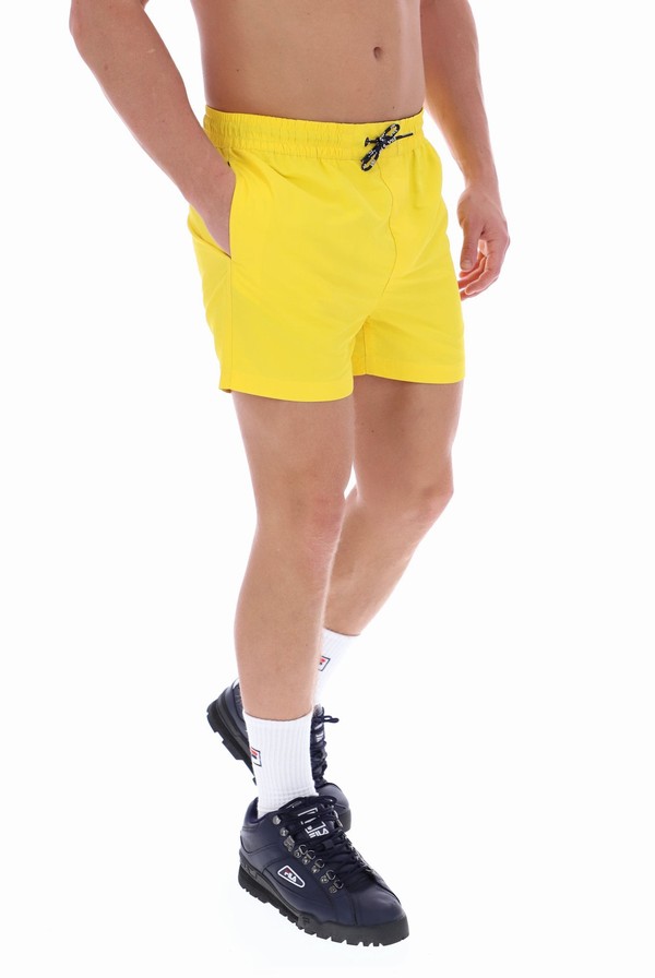 Yellow Fila Artoni Men Shorts | 6308WTOUB