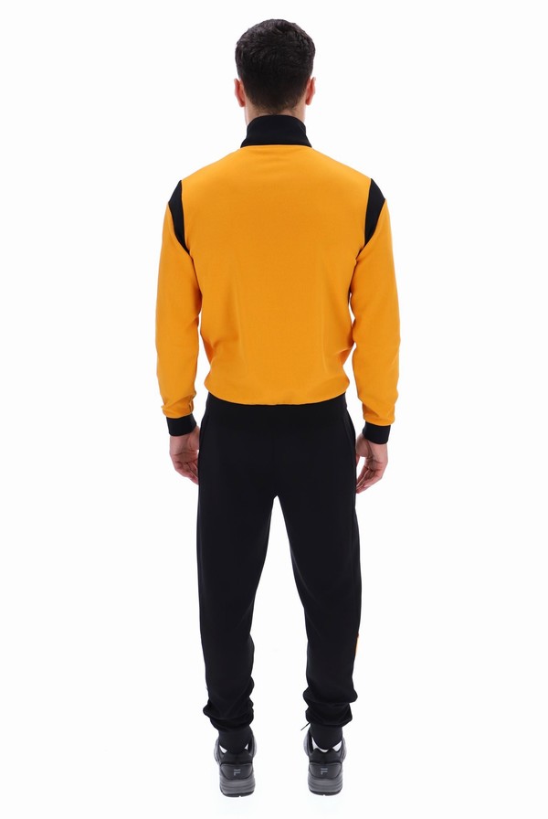 Yellow Fila Cruz Colour Blocked Archive Men Tracksuits | 5472VTLBX