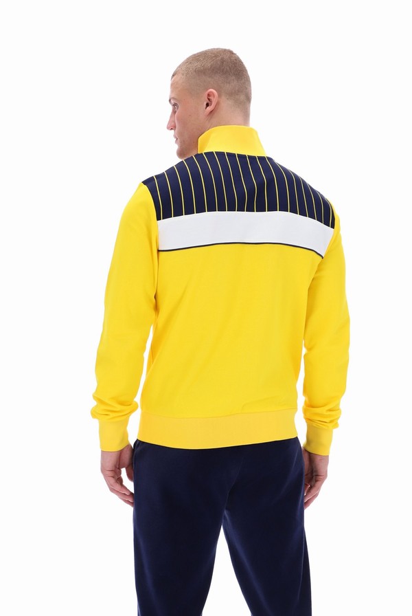 Yellow Fila Eccellente Men Track Top | 6817IKEVA