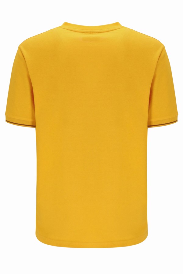 Yellow Fila Taddeo Men T-shirts | 4038MHPIX