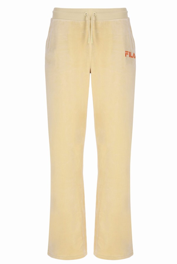 Yellow Fila Xena Zip Women Jogger | 2306DOYVW