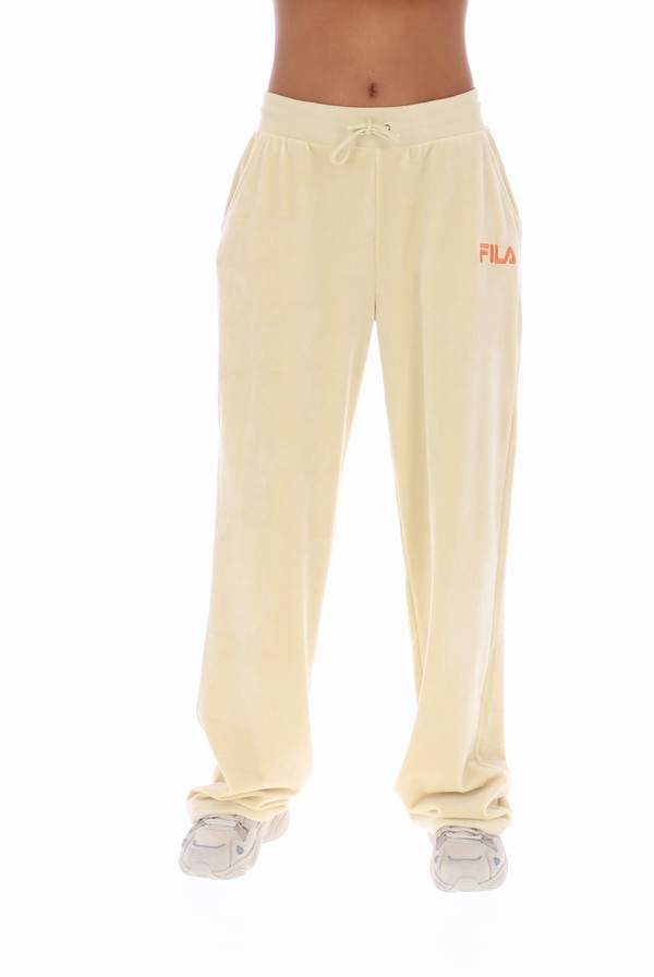 Yellow Fila Xena Zip Women Jogger | 2306DOYVW