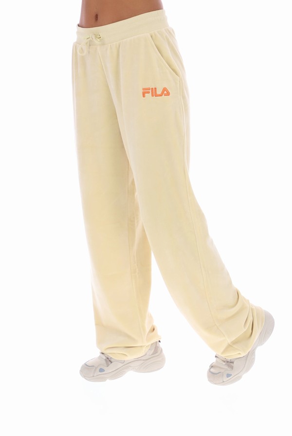 Yellow Fila Xena Zip Women Jogger | 2306DOYVW